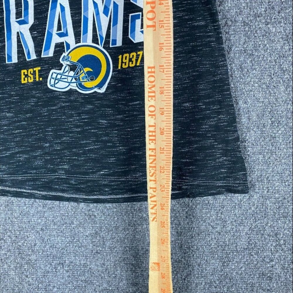 NFC Champions Los Angeles Rams Shirt Women's Small Fanatics Top Cotton Blend - Picture 4 of 7
